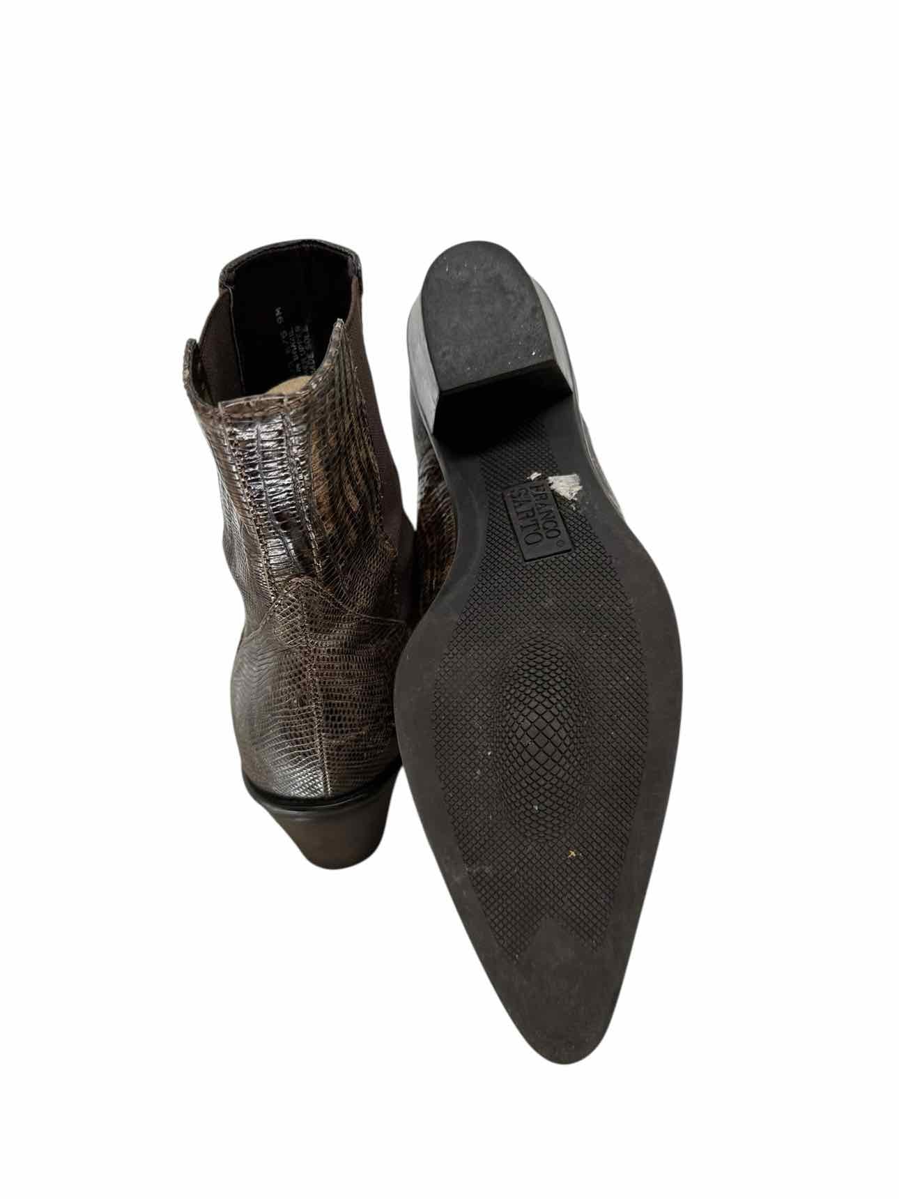 Franco Sorto Bronze Shoe Size 9 Cowboy Boots