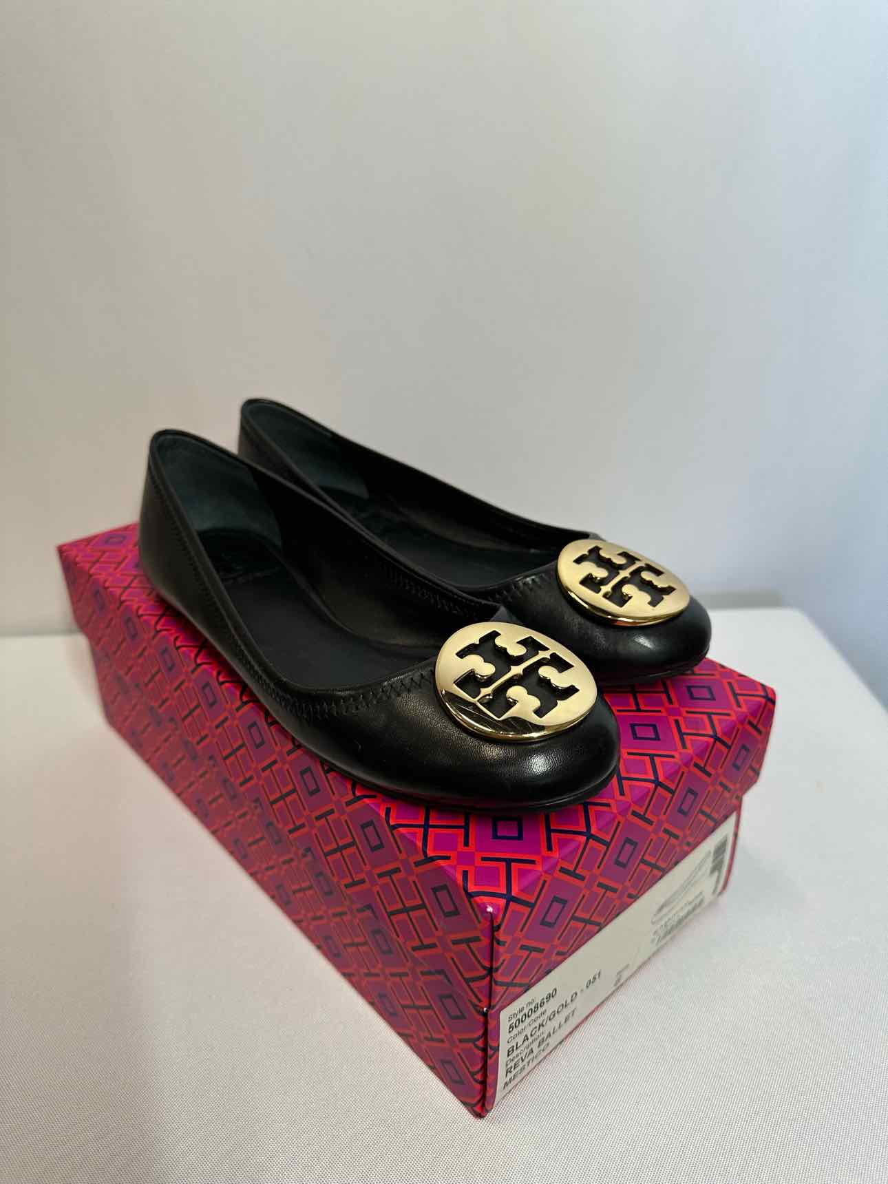 Tory Burch Black Shoe Size 6 Flats