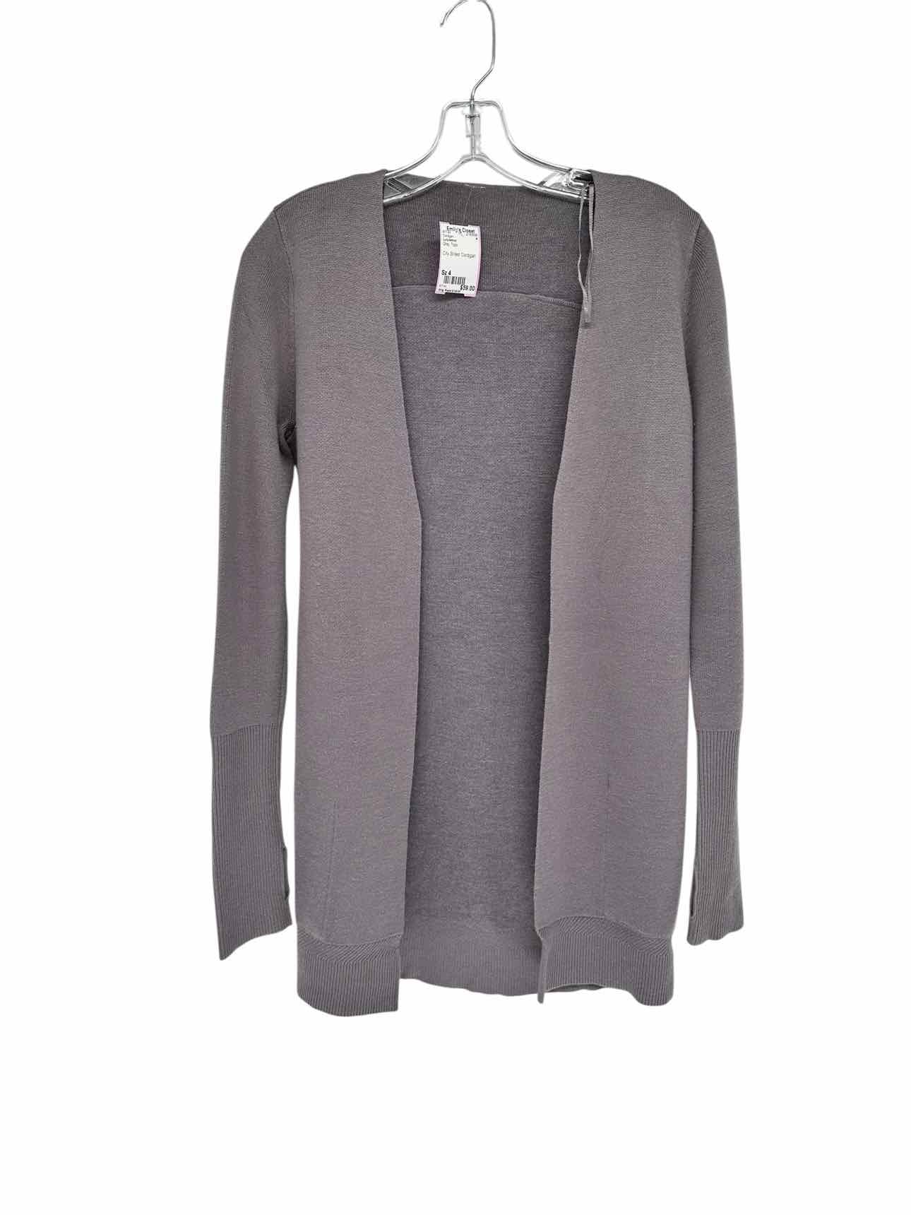 Lululemon City Street Cardigan Gray Size 4