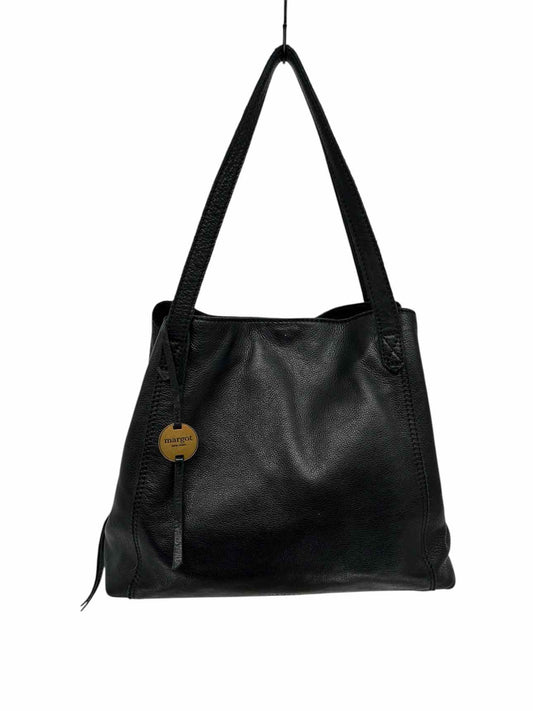 Margot Marcy Tote Black Leather Tote