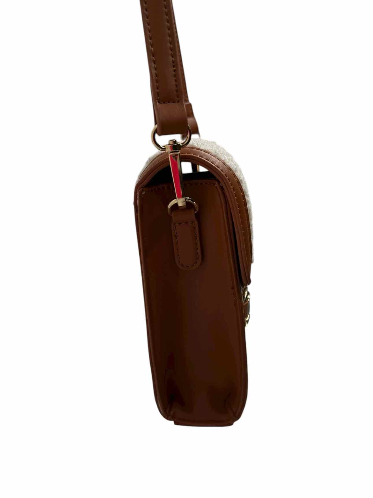 Anthropologie Sherpa Cell Crossbody