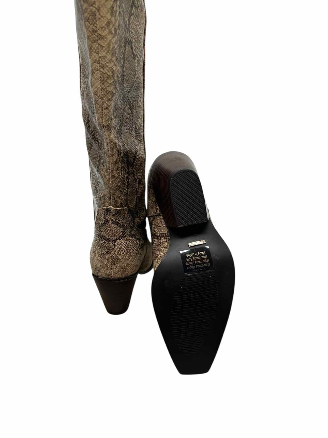 Billini Catya Tall Boots Beige Shoe Size 7 **NEW**