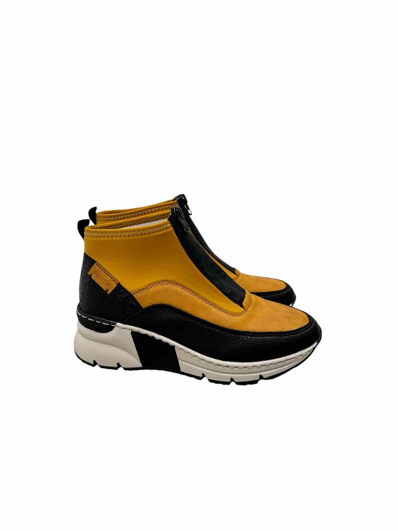 Rieker Mustard Boots Shoe Size 6.5 **NEW**