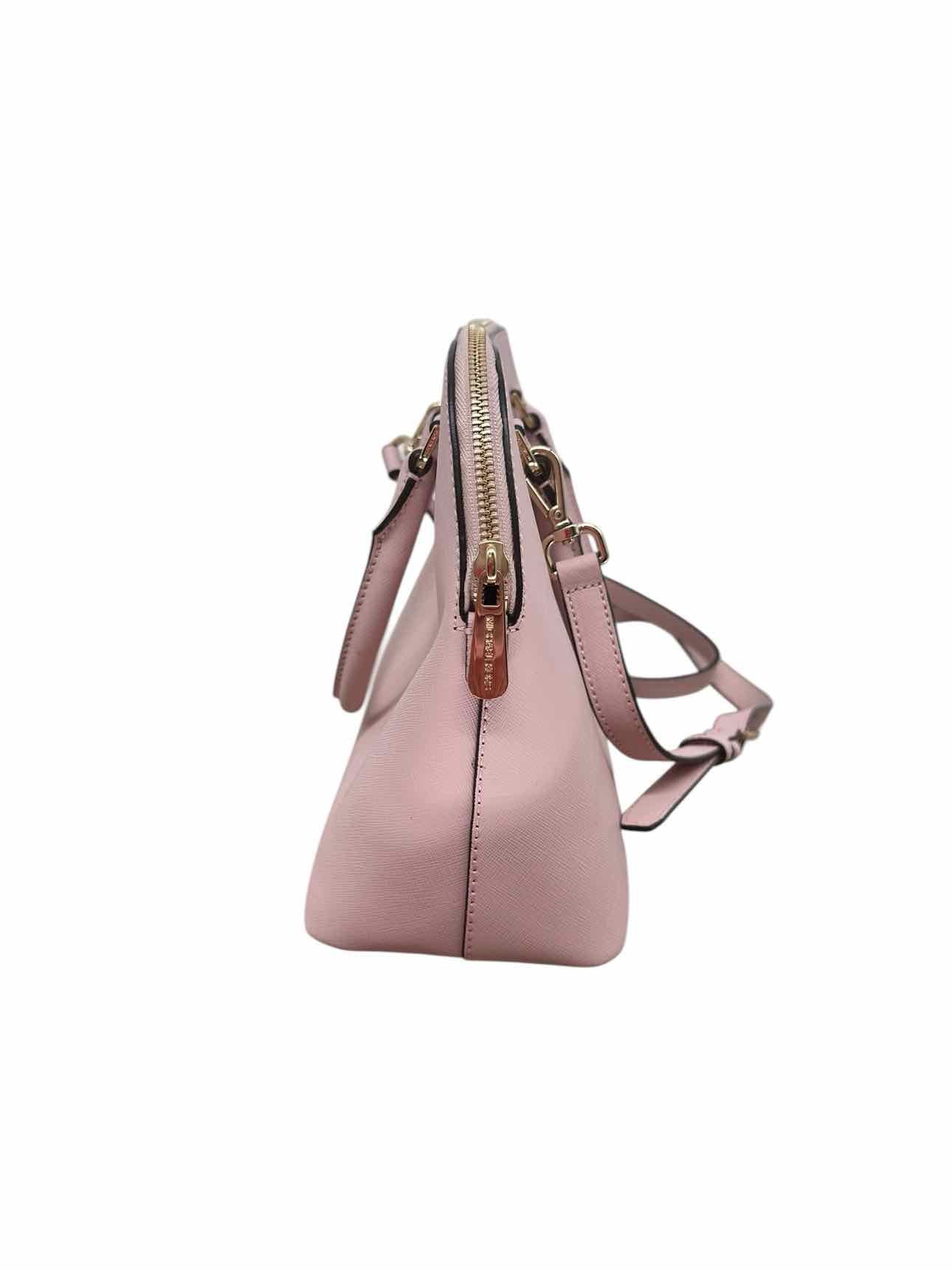 Michael Kors Cindy Dome Satchel Pink Leather Satchel **AS IS**