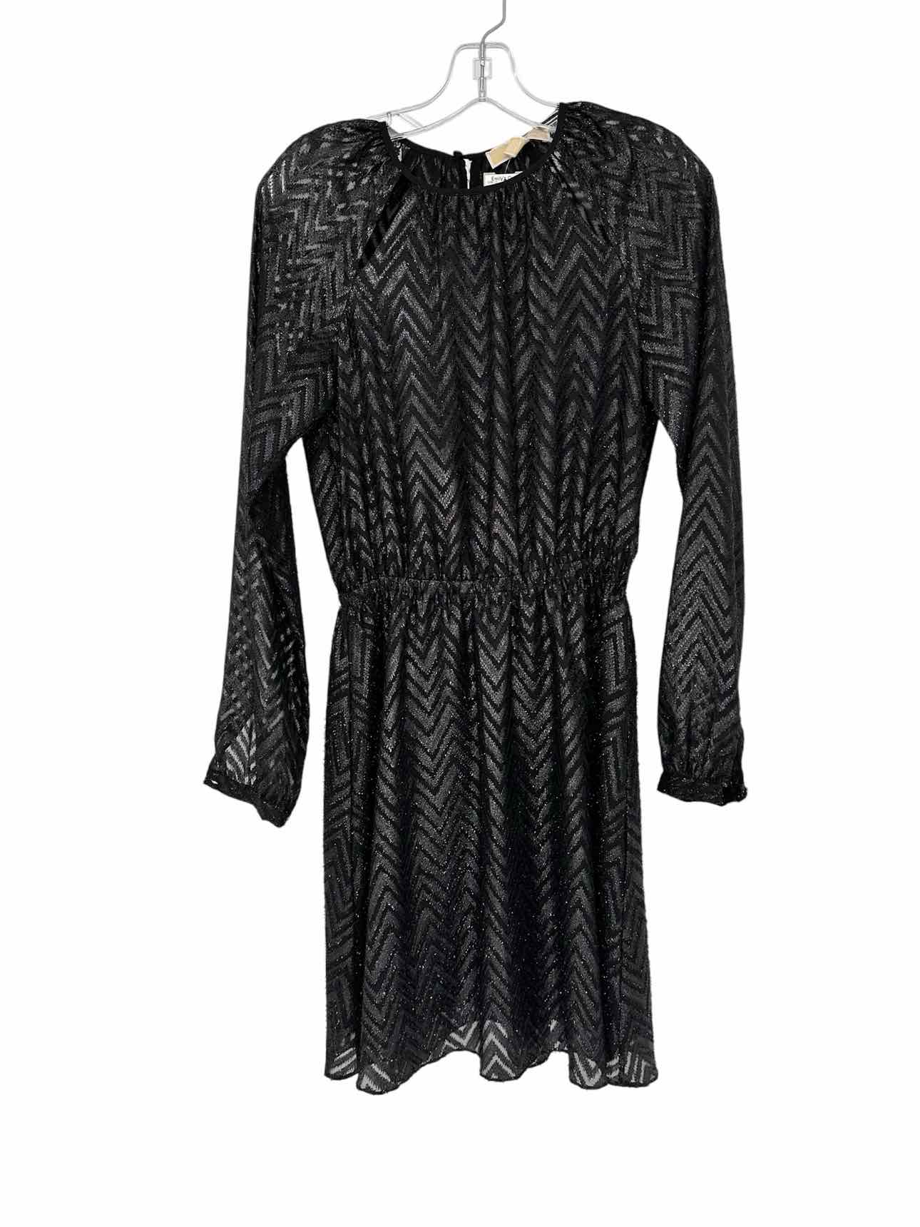 Michael Kors Metallic Chevron Dress Size XS **NEW**