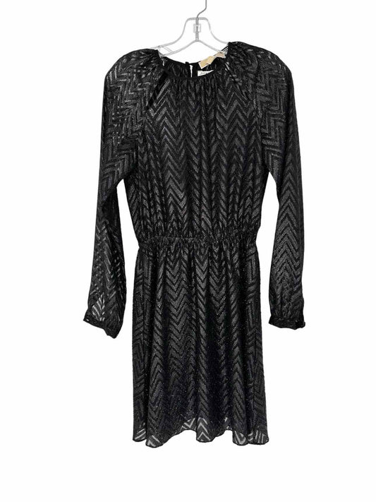 Michael Kors Metallic Chevron Dress Size XS **NEW**