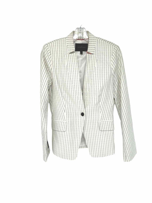 Banana Republic White Size 6 Blazer