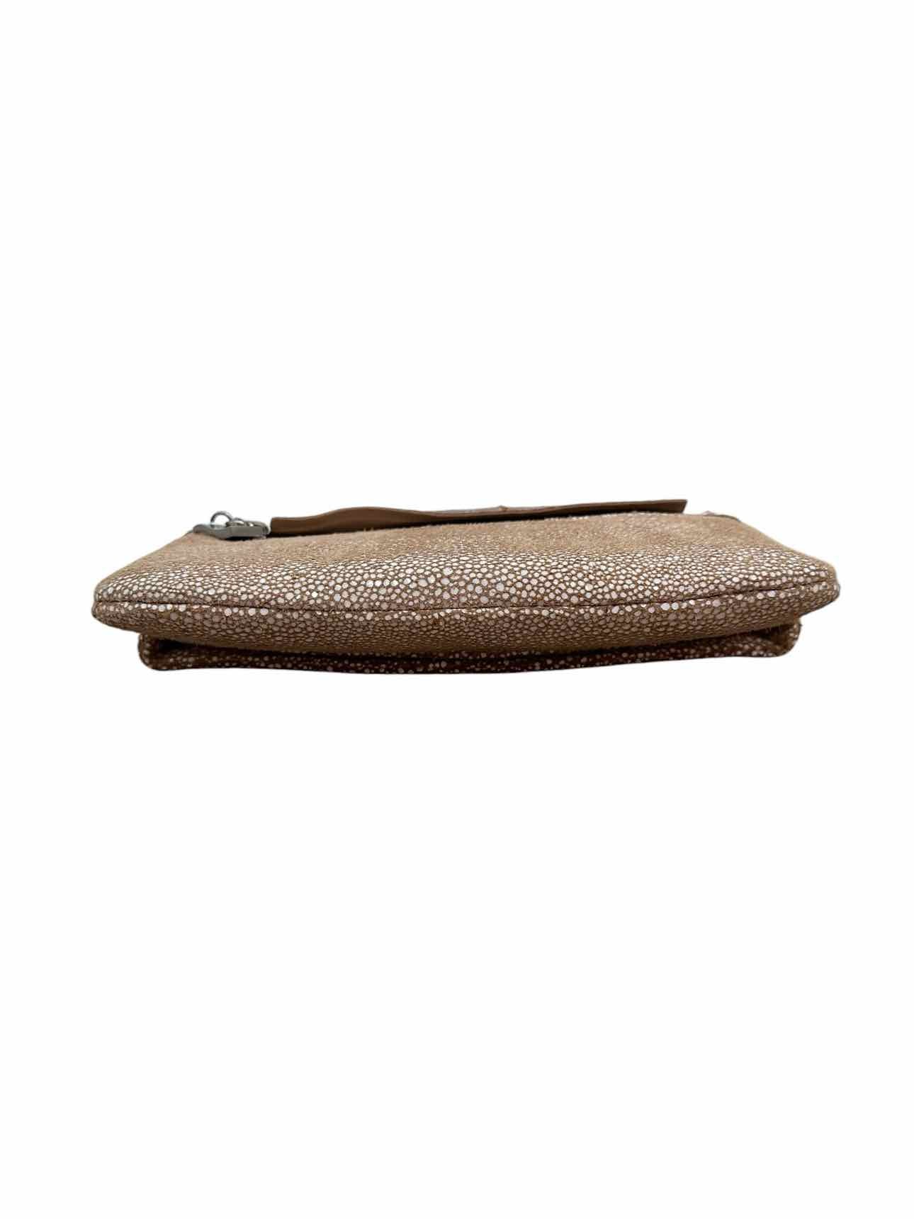 Sorial Beige Leather Crossbody