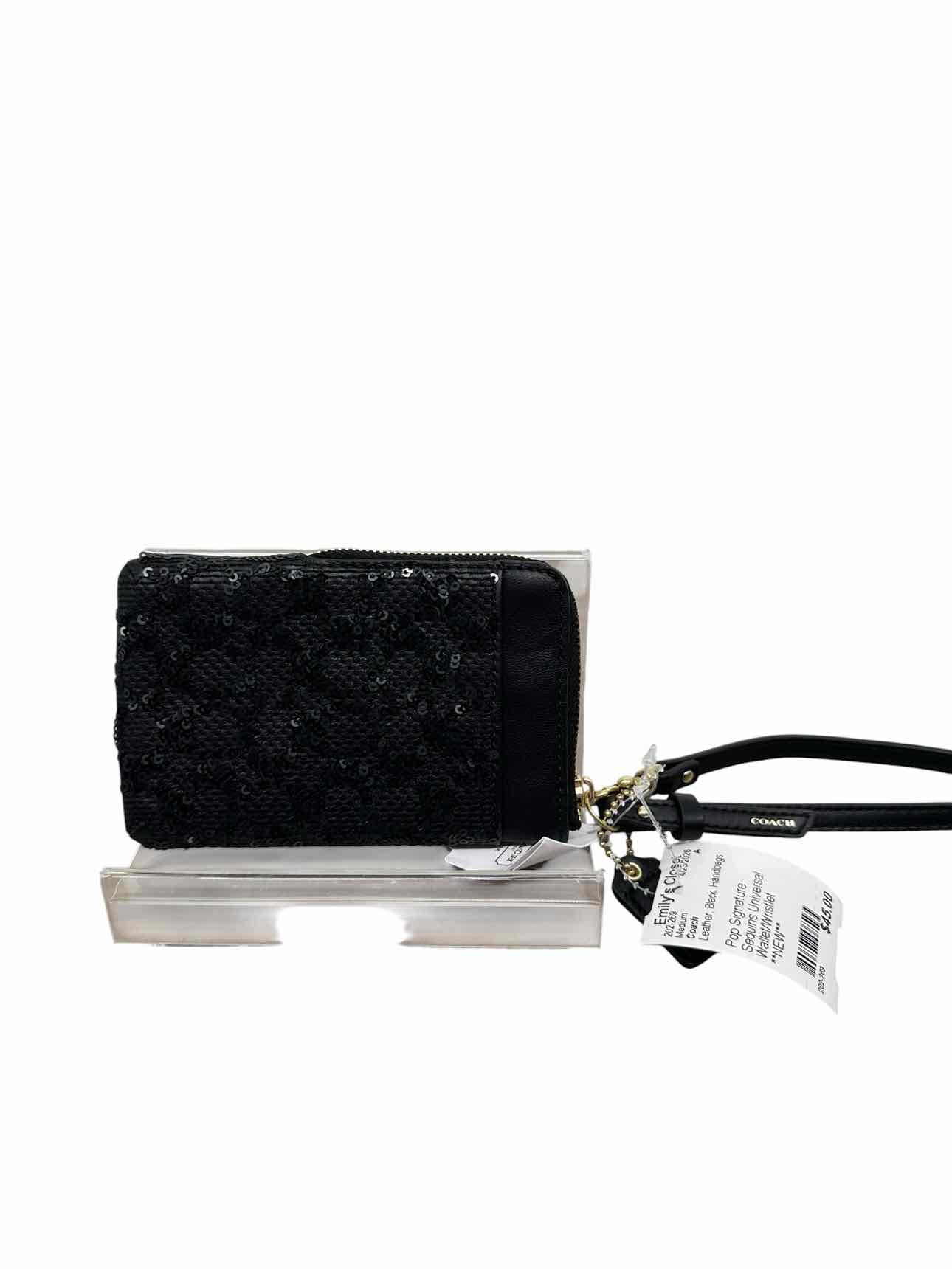 Coach Pop Signature Sequins Universal Wallet/Wristlet  **NEW**