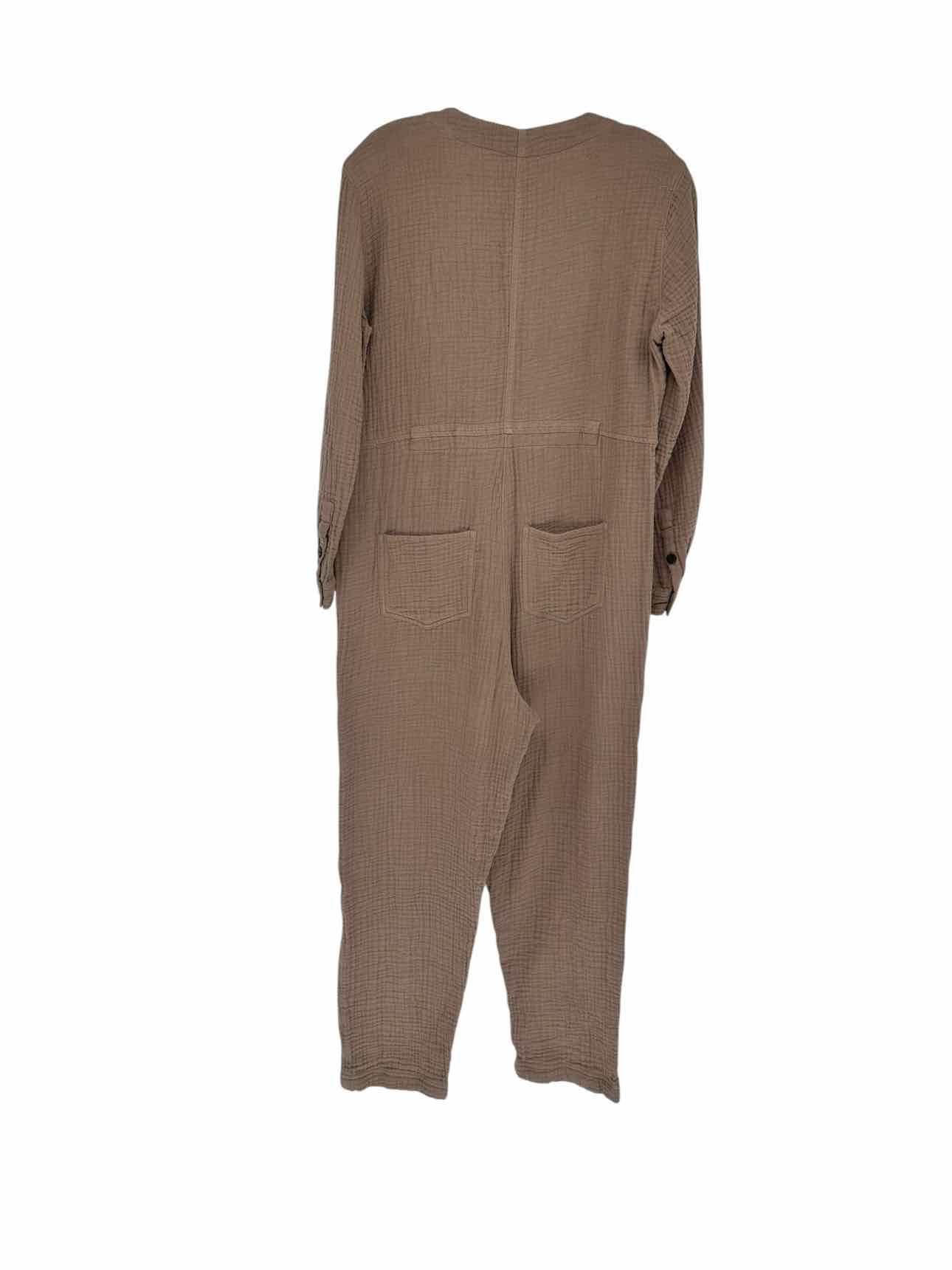 Madewell Lightspun Coverall Brown Size S Jumpsuit