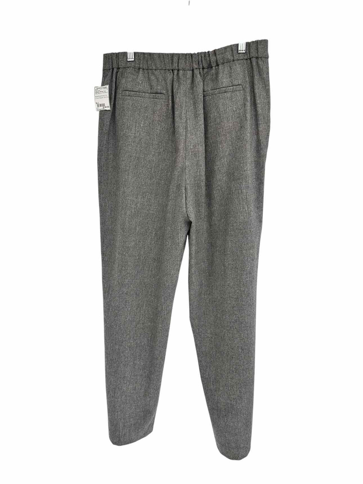 Lafayette 148 New York Gray Wool/Cashmere Pull On Dress Pants Size L