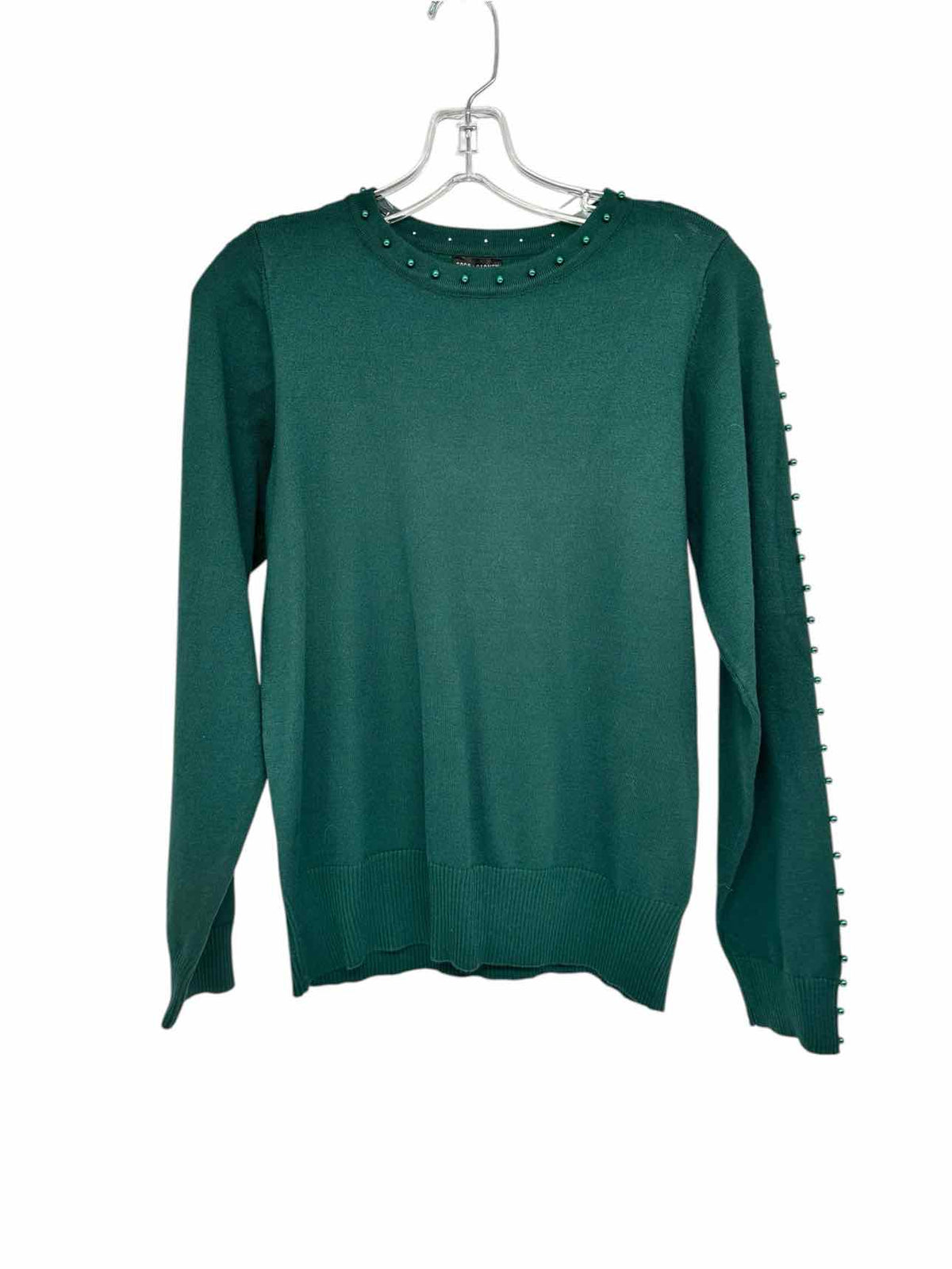 Coco +  Carmen Brynn Fine Gauge Sweater Green Size S/M **NEW**