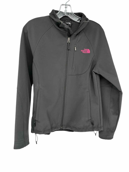The North Face Breast Cancer Awareness Soft Shell Gray Jacket Size S