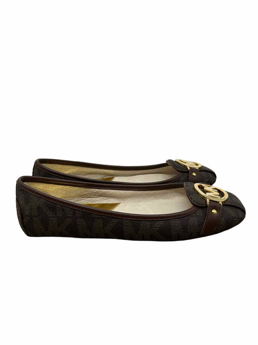 Michael Kors Brown Fulton Moccasins Flats SIZE 8 **NEW**