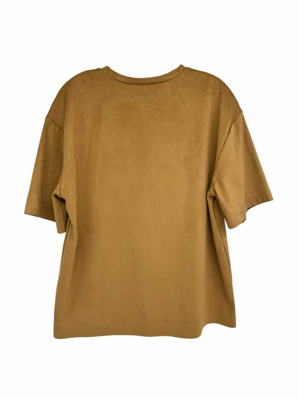 Zara Tan Size M Short Sleeve Top