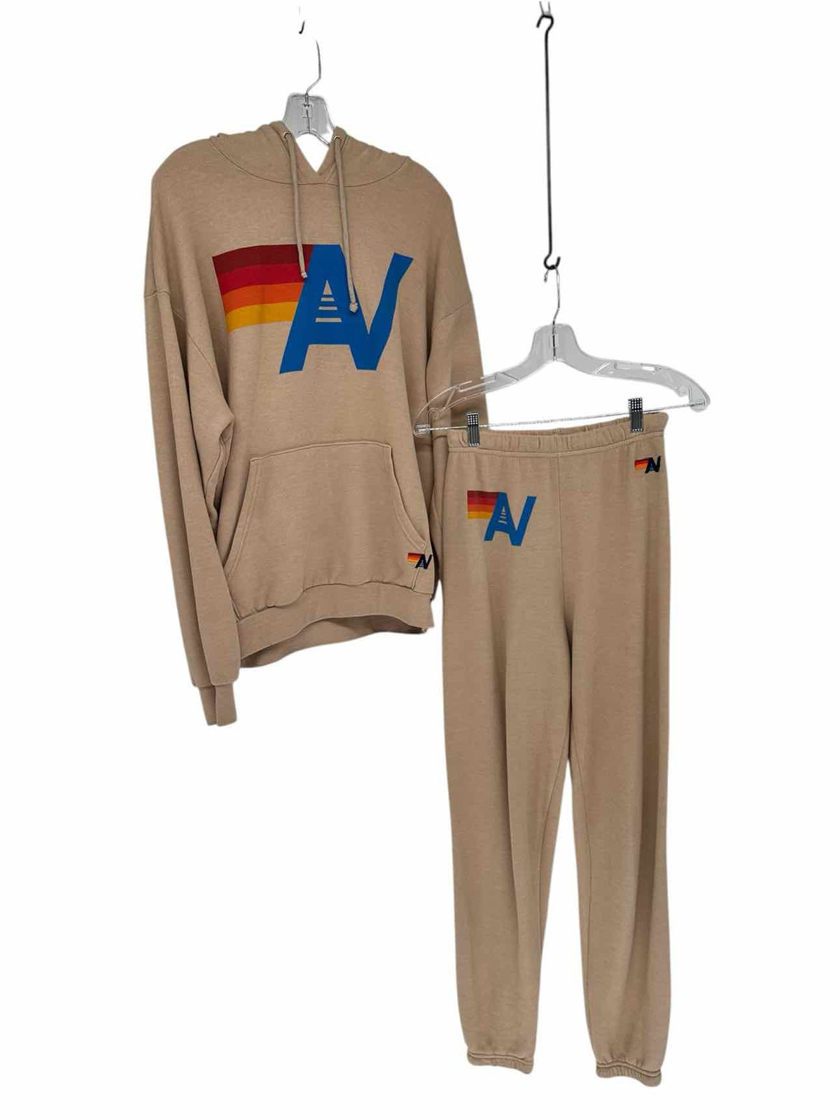 Aviator Nation Beige Sweatsuit Size S