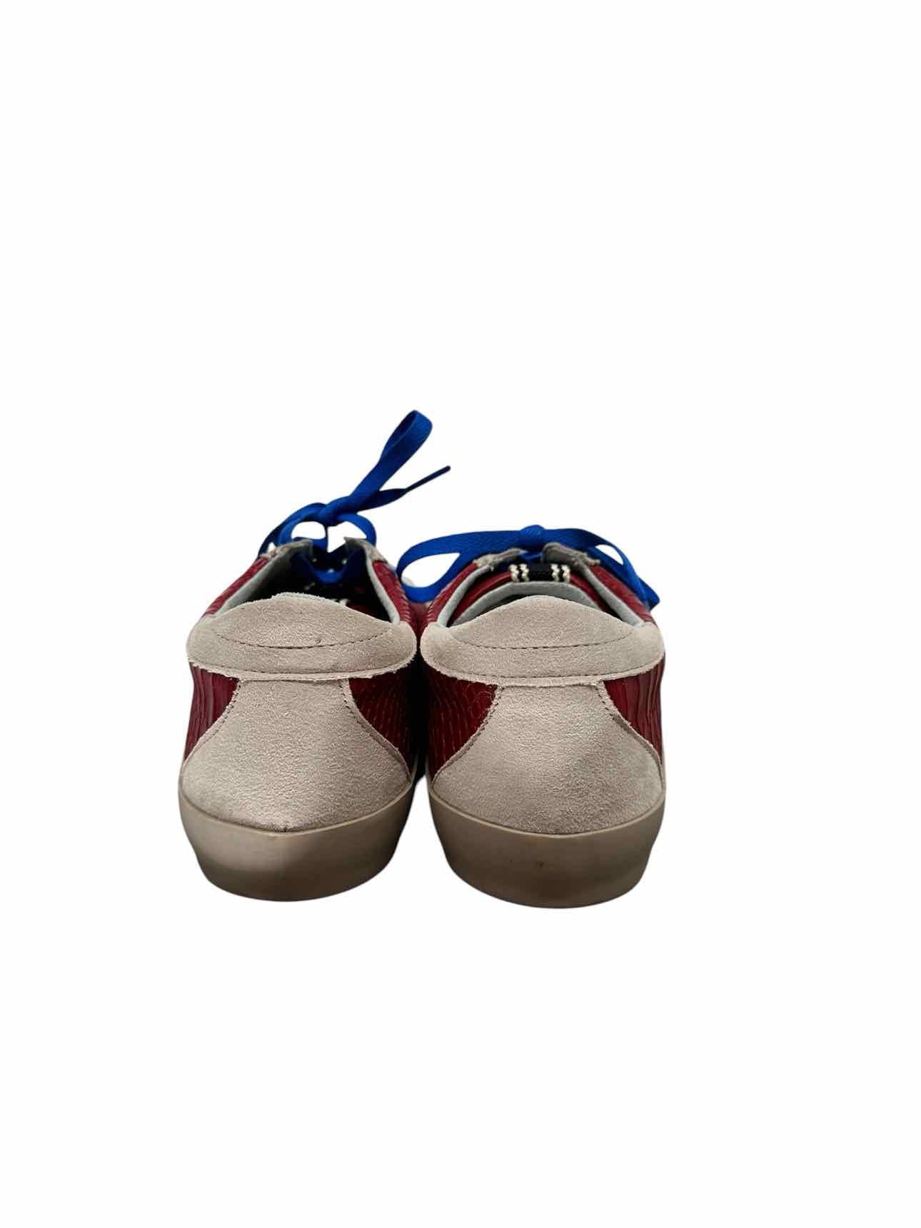 Shu Shop Red Paula Sneakers Shoe Size 9 **NEW**
