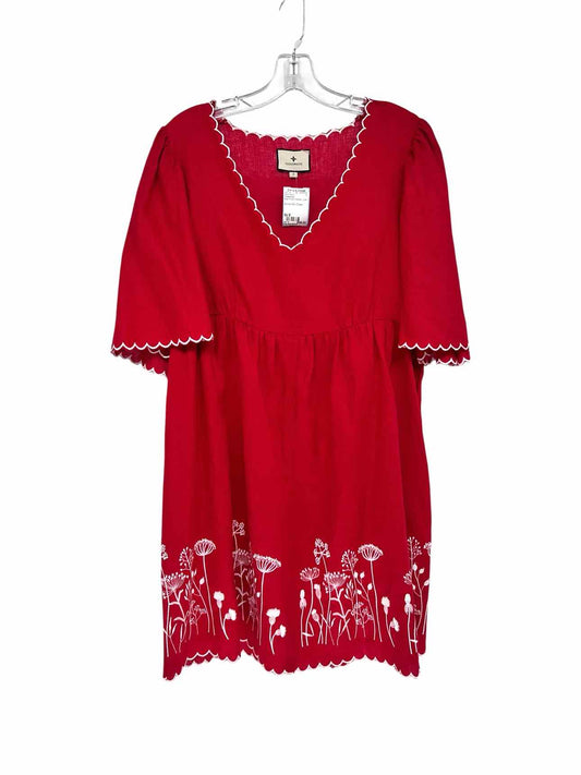 Tuckernuck Britton Mini Dress Red Size S