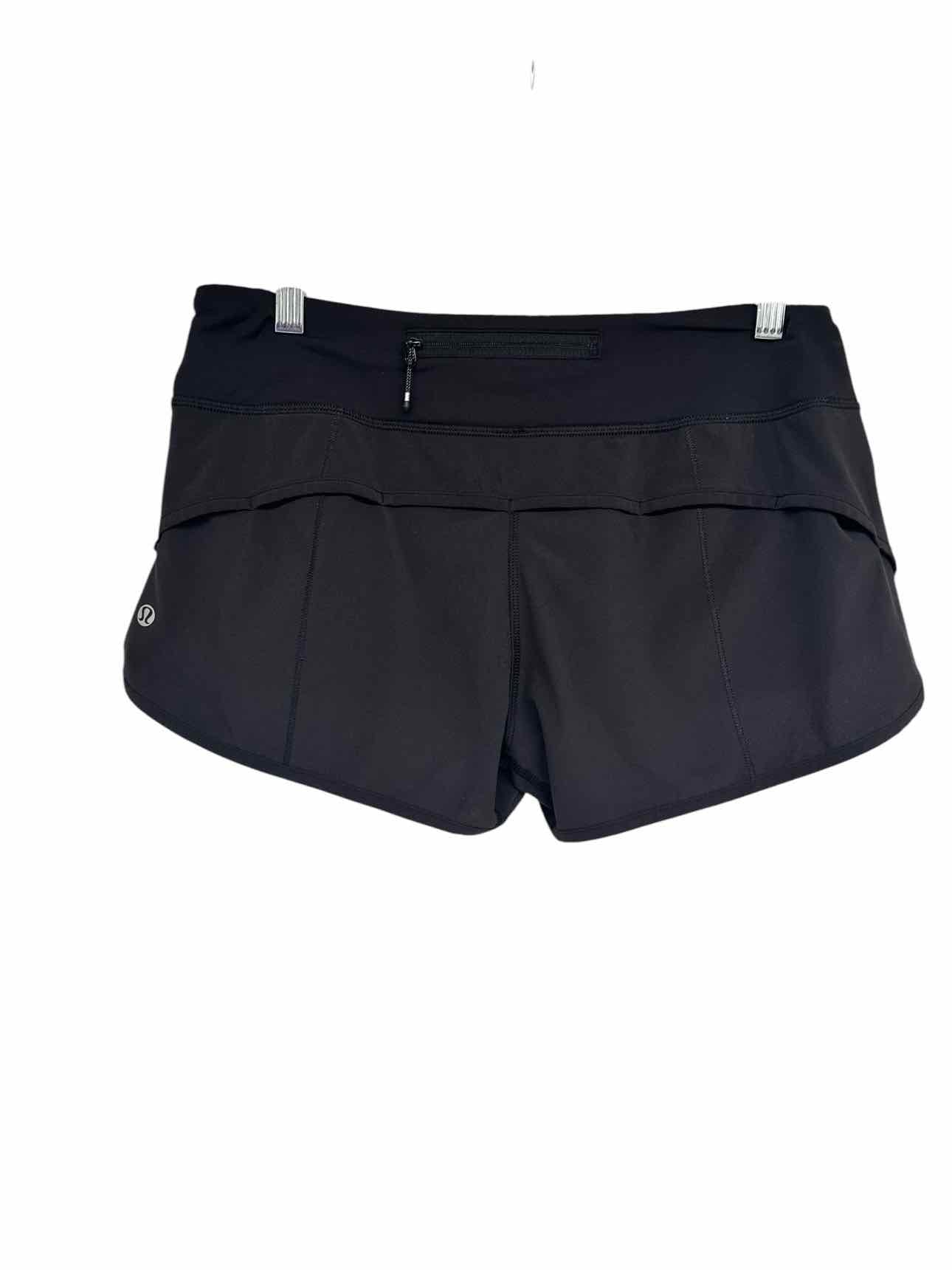Lululemon Speed Up Black Size 6 Shorts