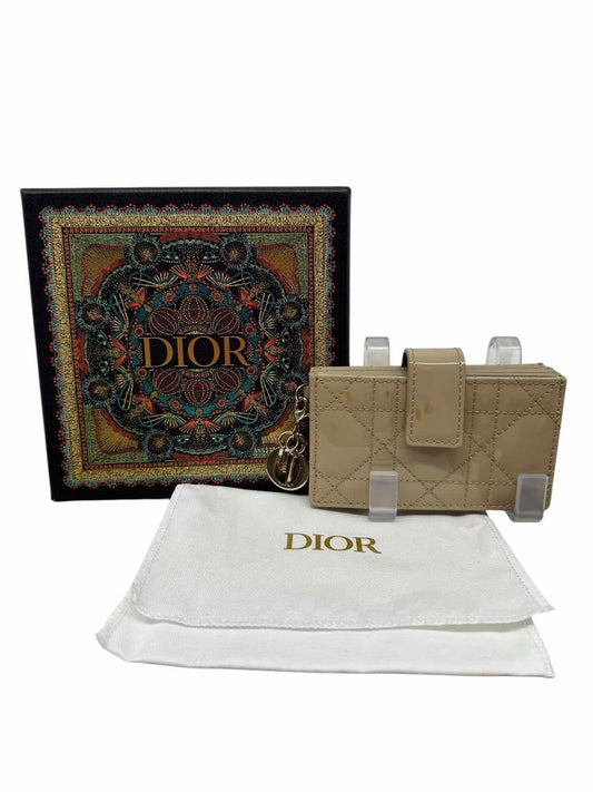 Dior Lady Dior Jasmine Card Holder **AS IS**