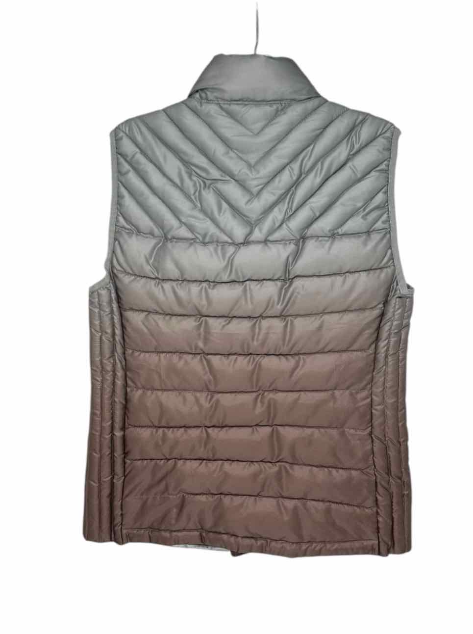 GAP Ombred Gray Vest Size S