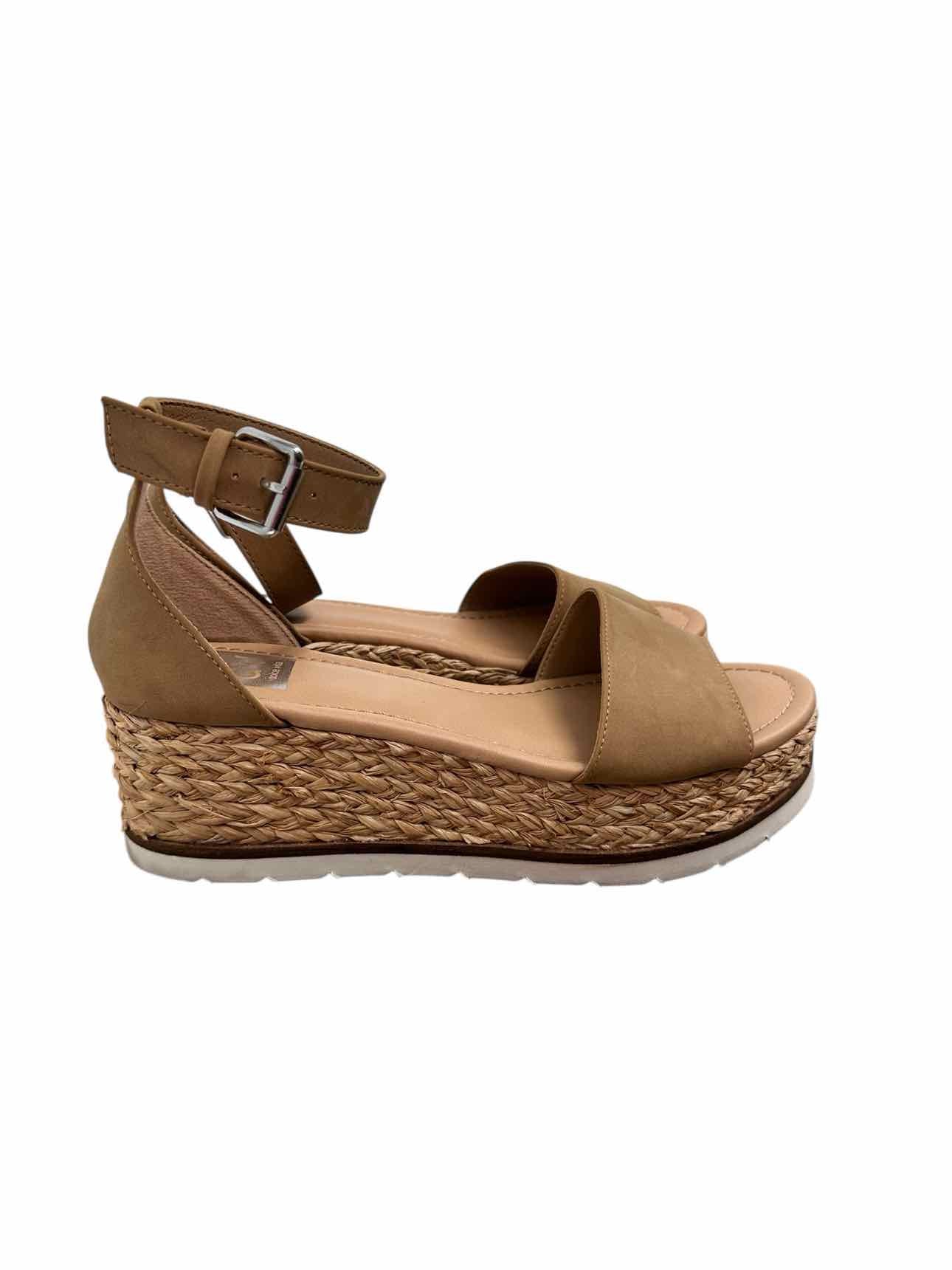 Dolce Vita Baker Espadrille Wedge Sandals Shoe Size 8