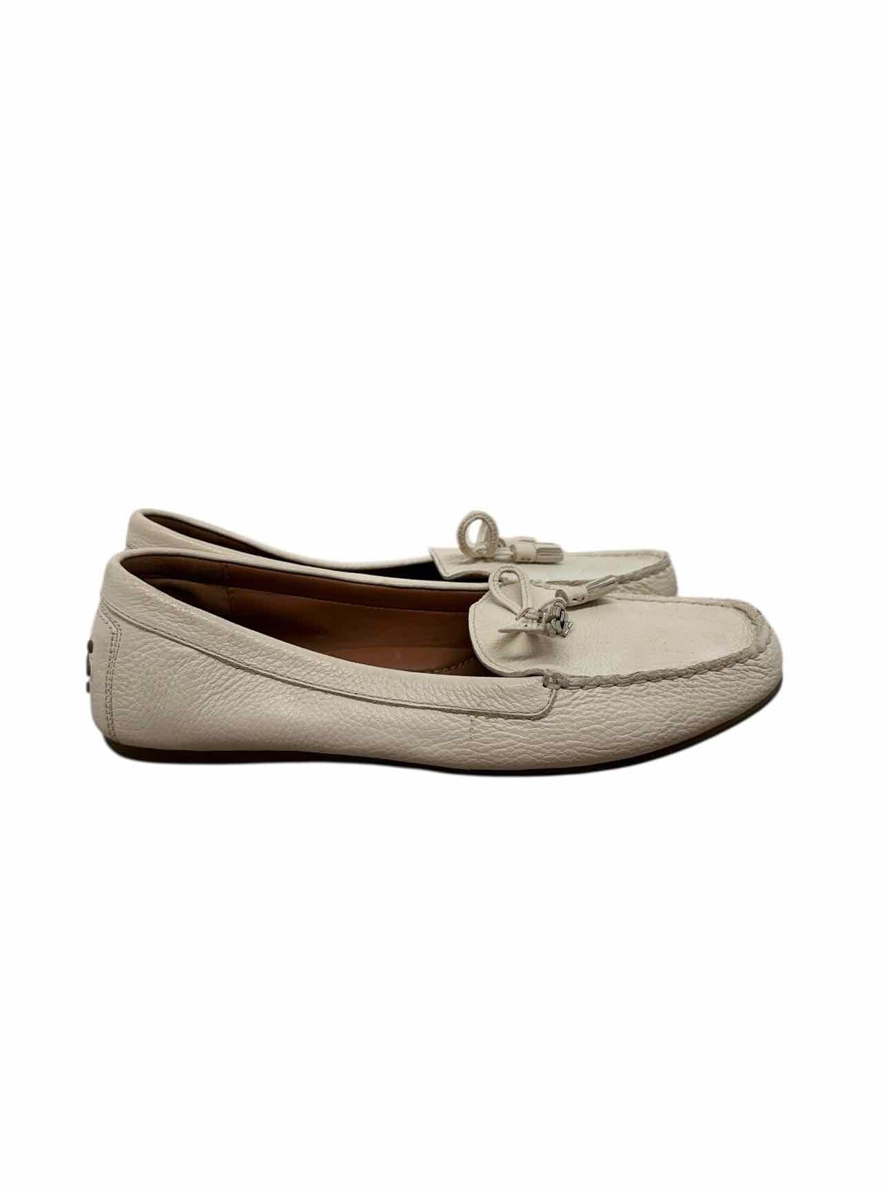 Coach Gia Loafer Off-White Shoe Size 9.5