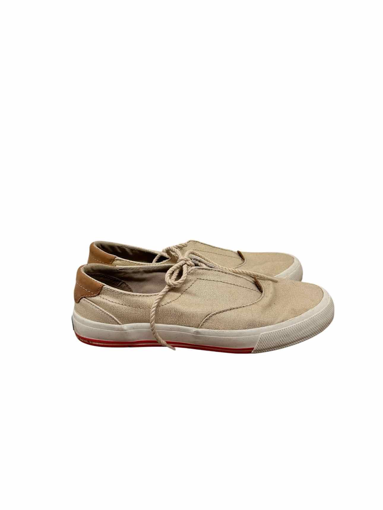 Sperry Crest Vibe Gold Sneakers Shoe Size 9