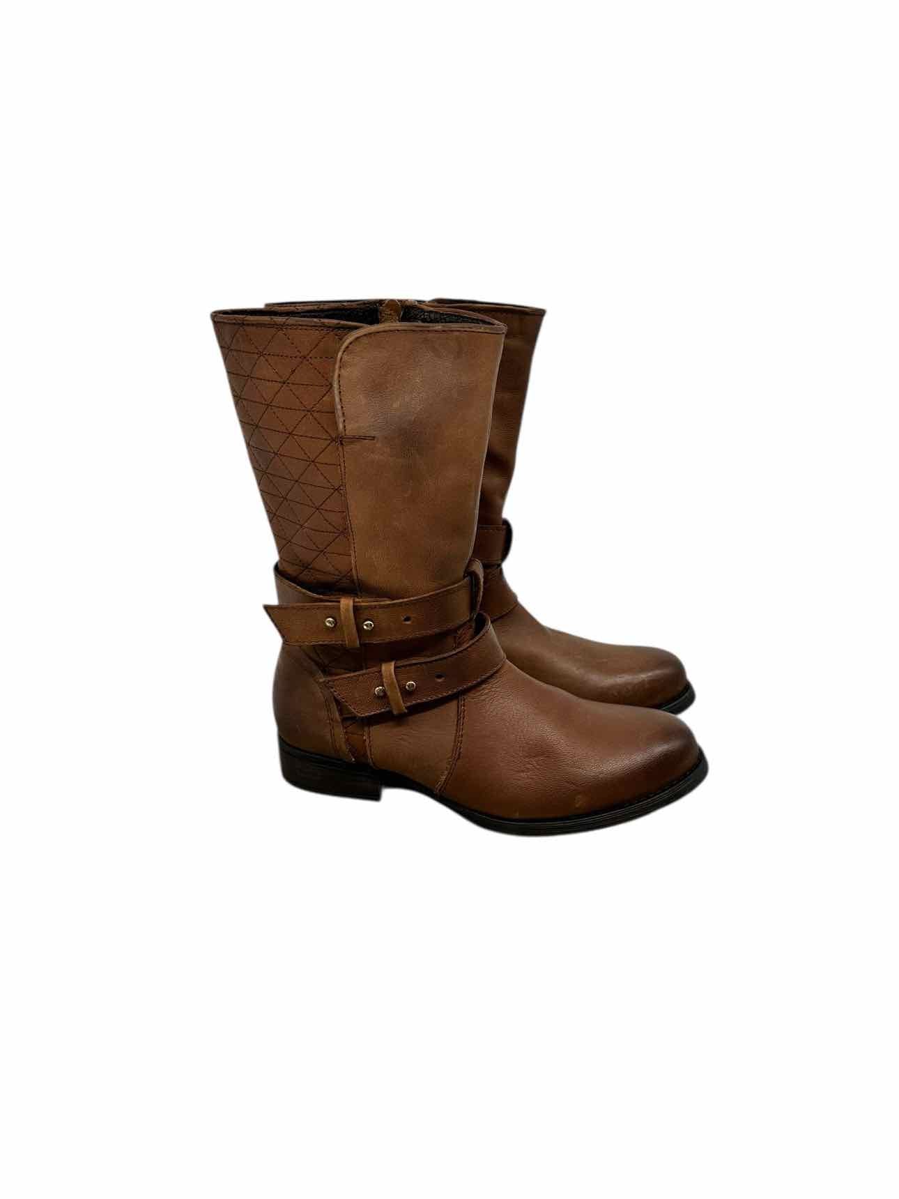 Steve Madden Kristenn Tan Boots Shoe Size 8 **NEW**