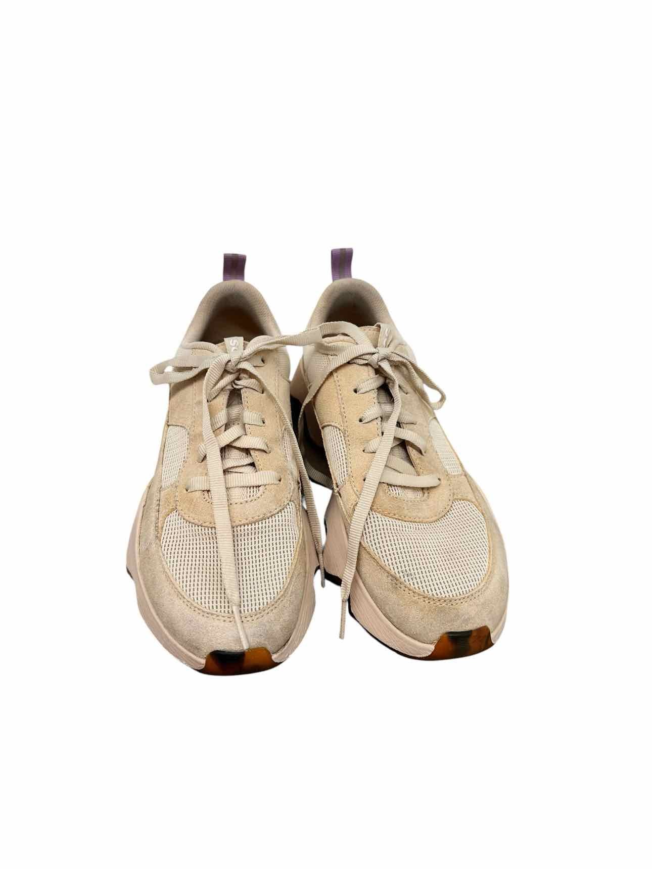 Sorel Beige Kinetic Impact II Wonder Lace Sneakers Shoe Size 9