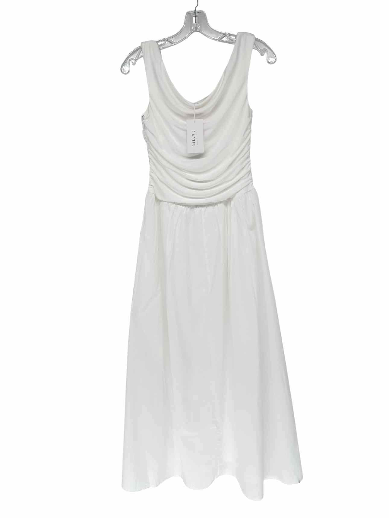 Billy J. Immy Midi Dress White Size 6 **NEW**