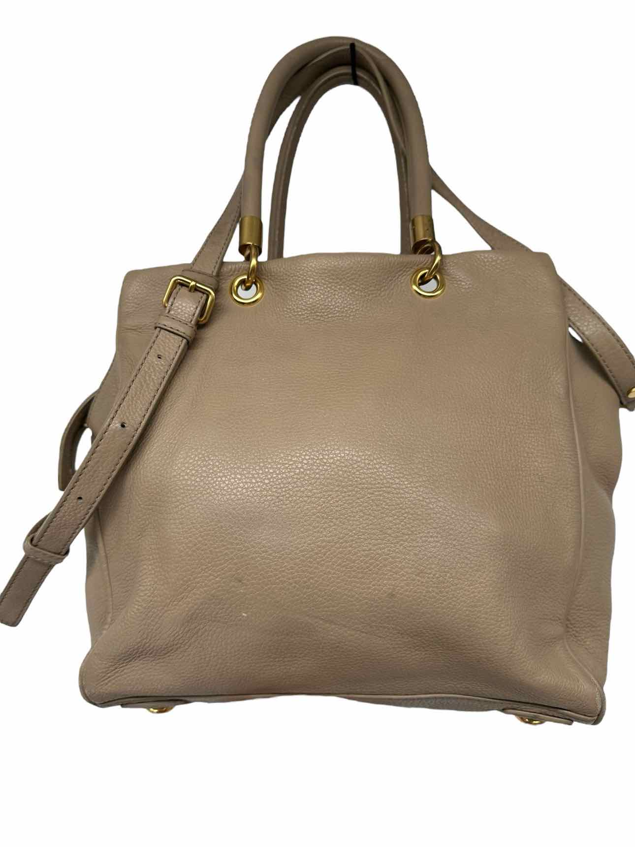 Marc by Marc Jacobs Too Hot To Handle Beige Leather Tote