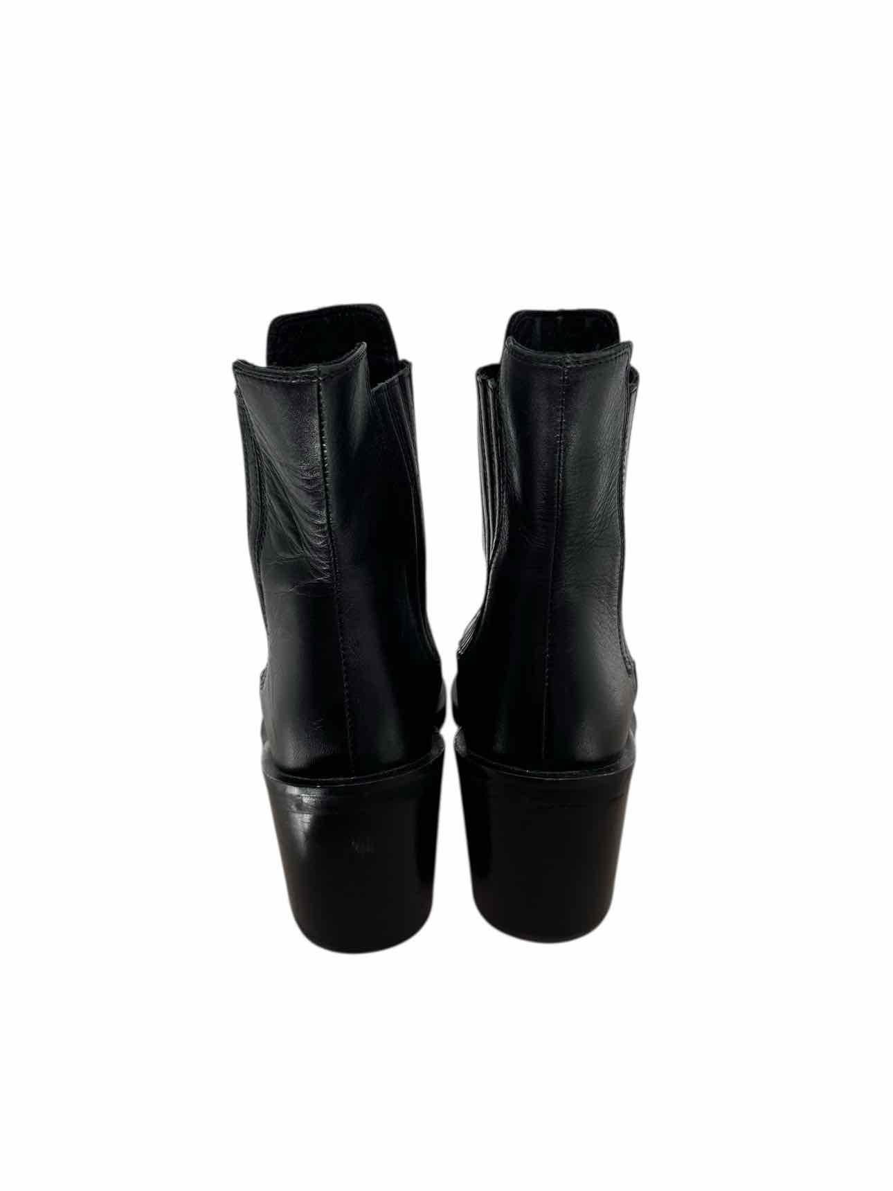 Zara Black Boots Shoe Size 10