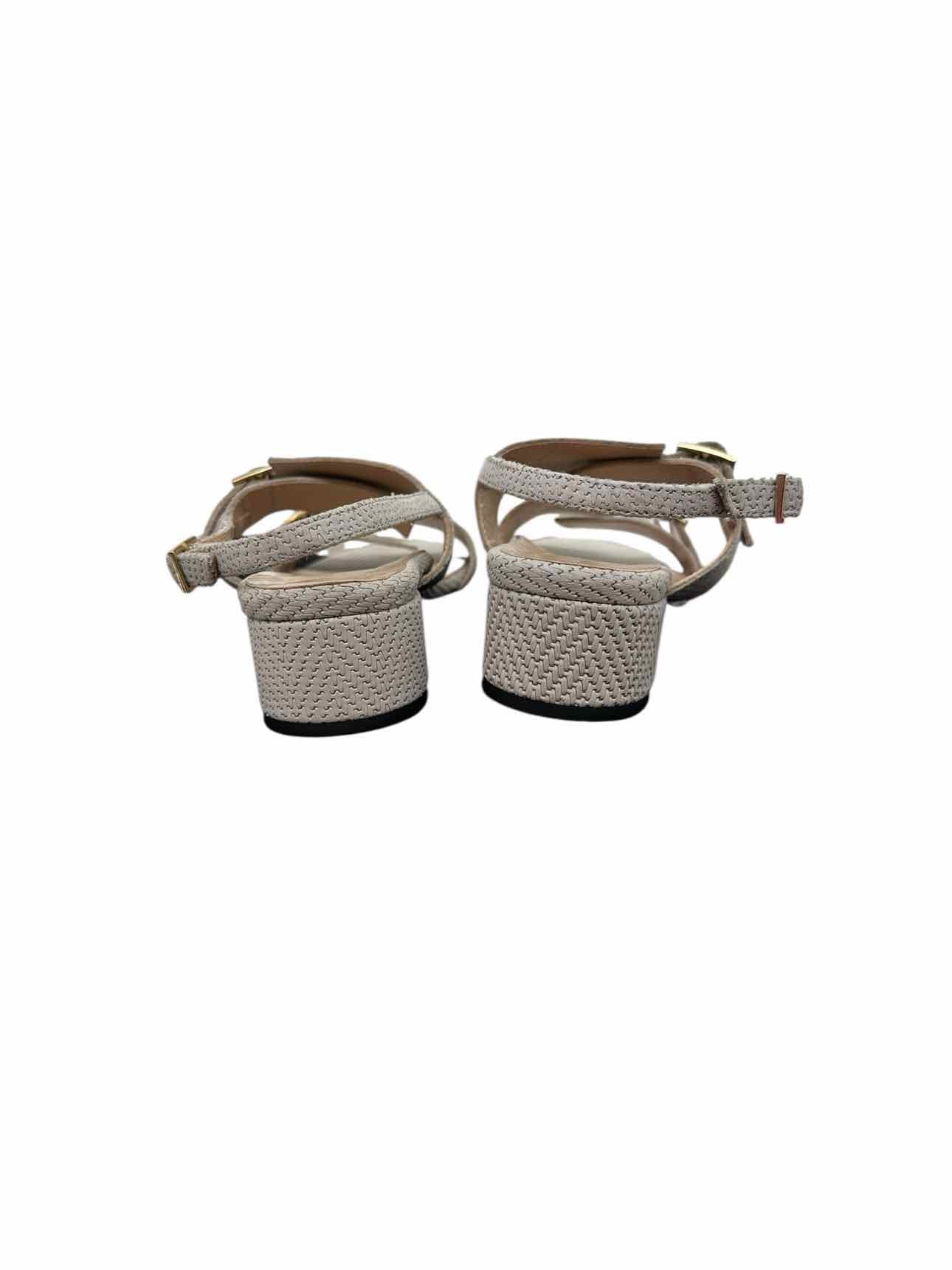 Ron White Callie Sandal Lt. Gray Shoe Size 6.5