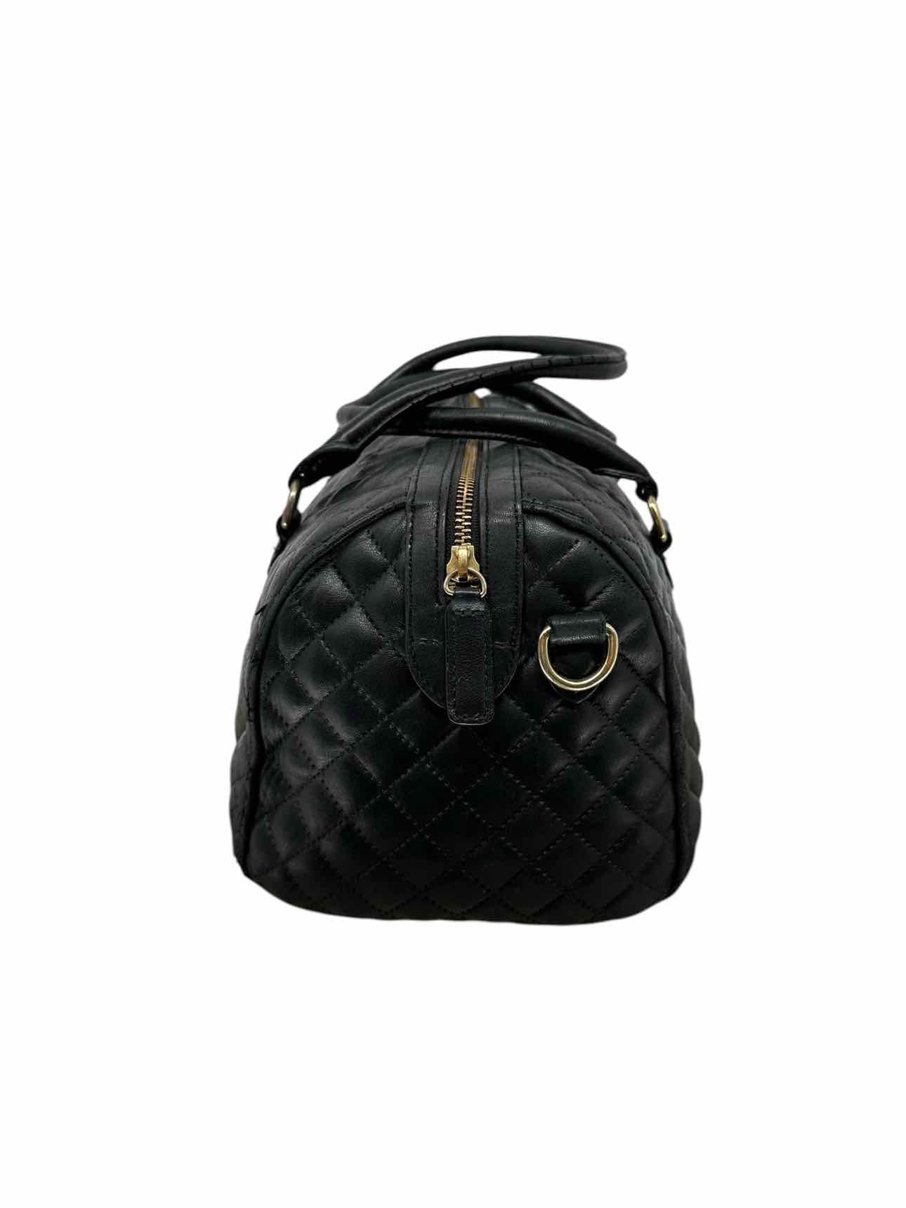 Talbots Black Leather Satchel