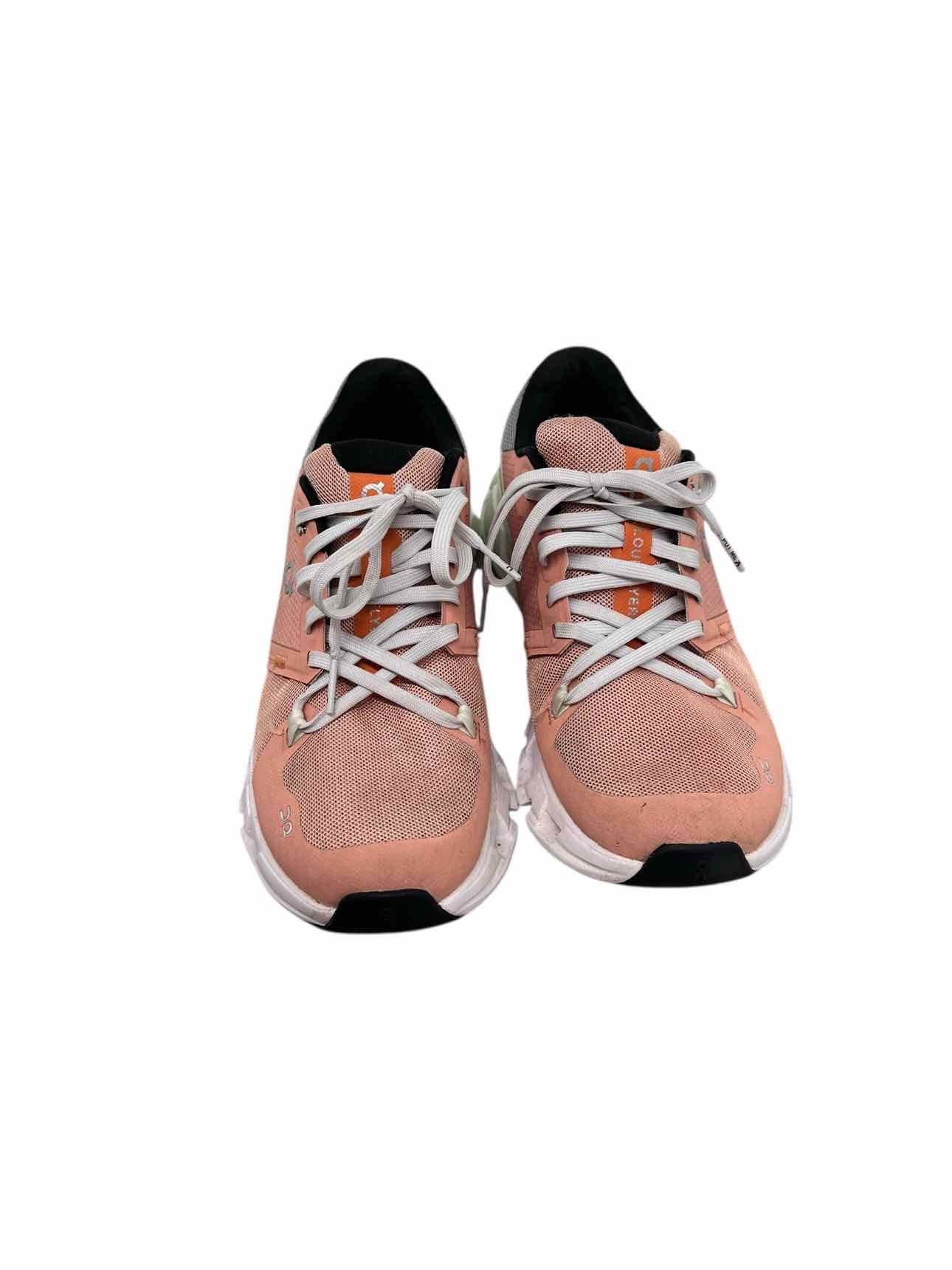 On Cloud Cloudflyer 4 Road Running Shoe Peach Shoe Size 6.5