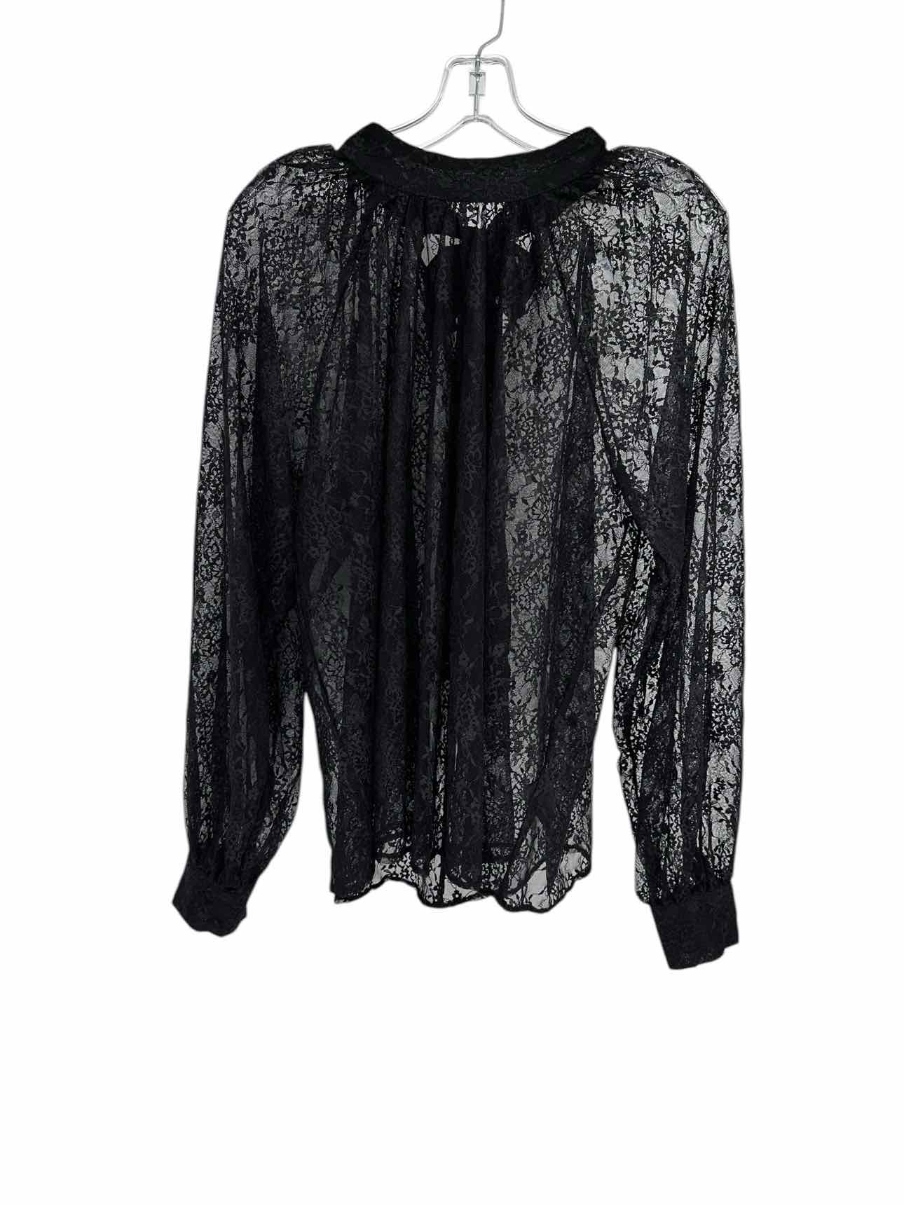 H&M Black Size M Long Sleeve Top
