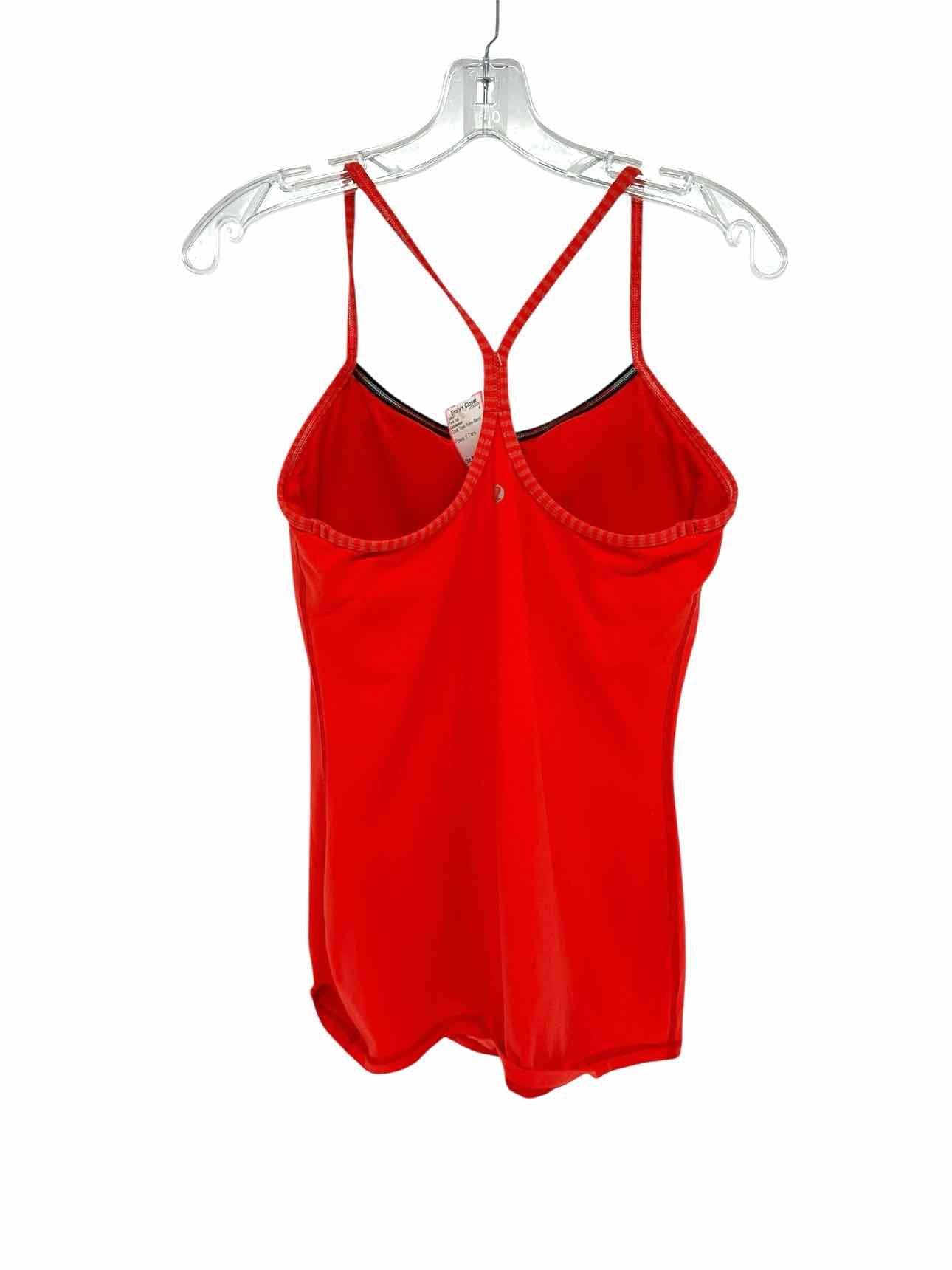 Lululemon Power Y Tank Coral Size 8