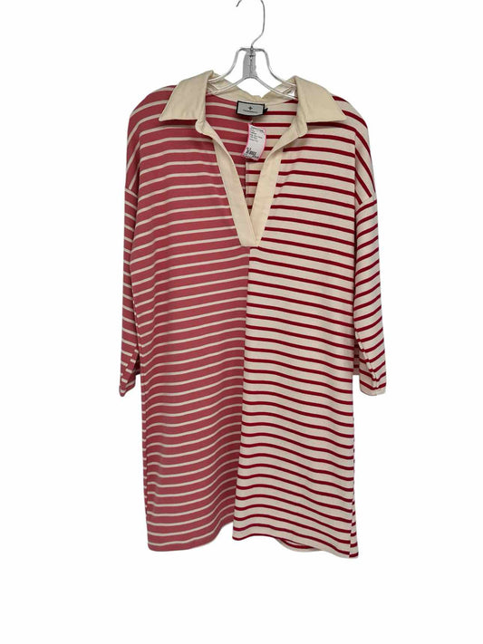 Tuckernuck Ashton Polo 3/4 Sleeve Dress Size S