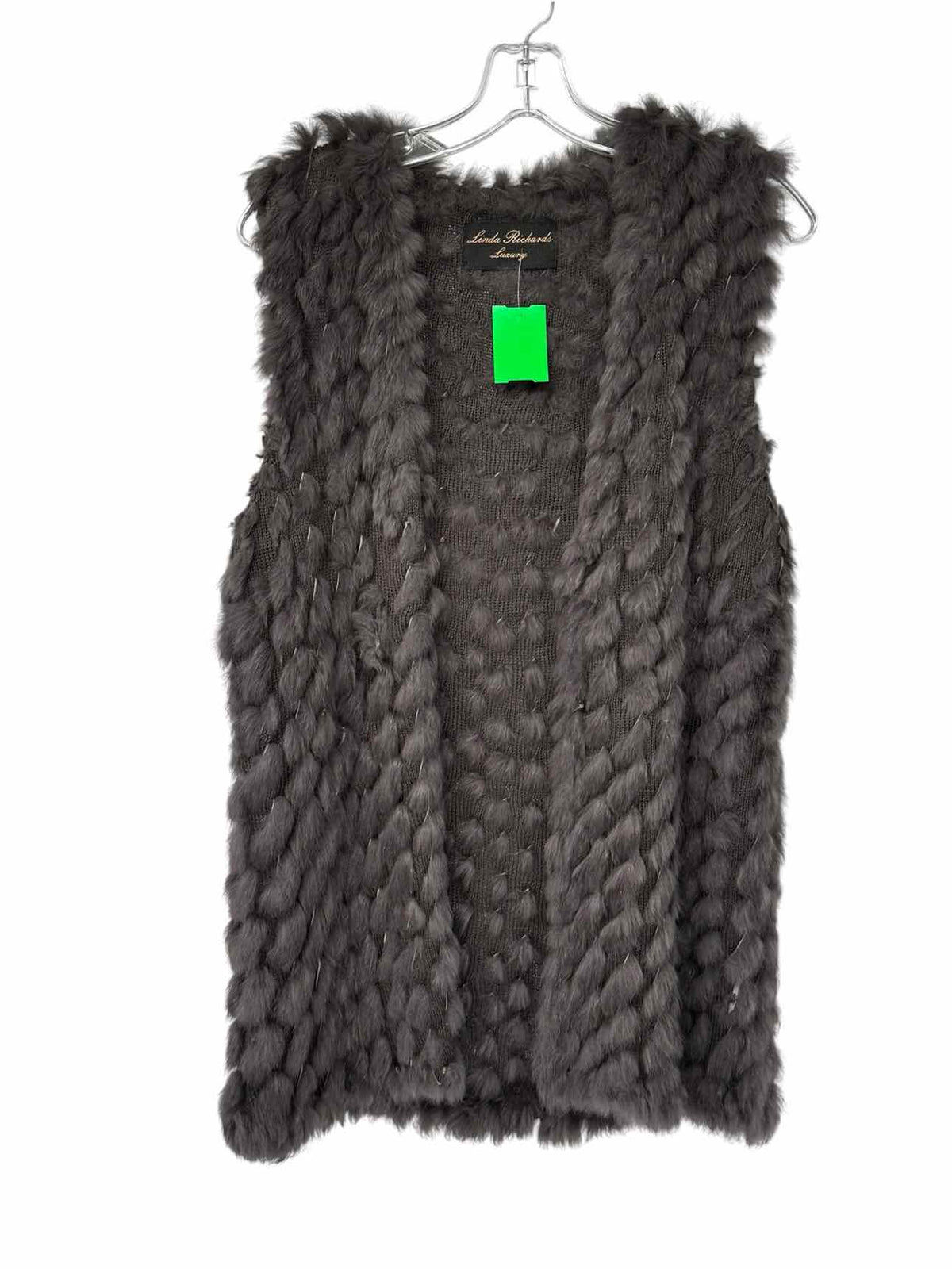 Linda Richards Luxury Gray Size S Vest