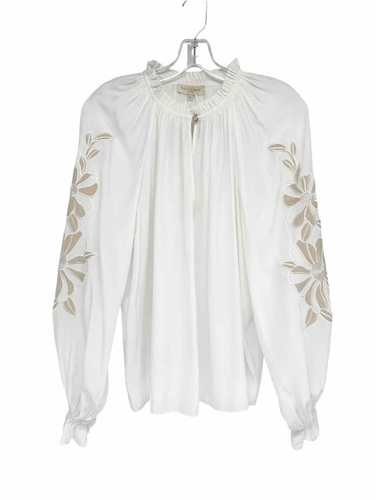 Ramy Brook Nelida Top White Size M