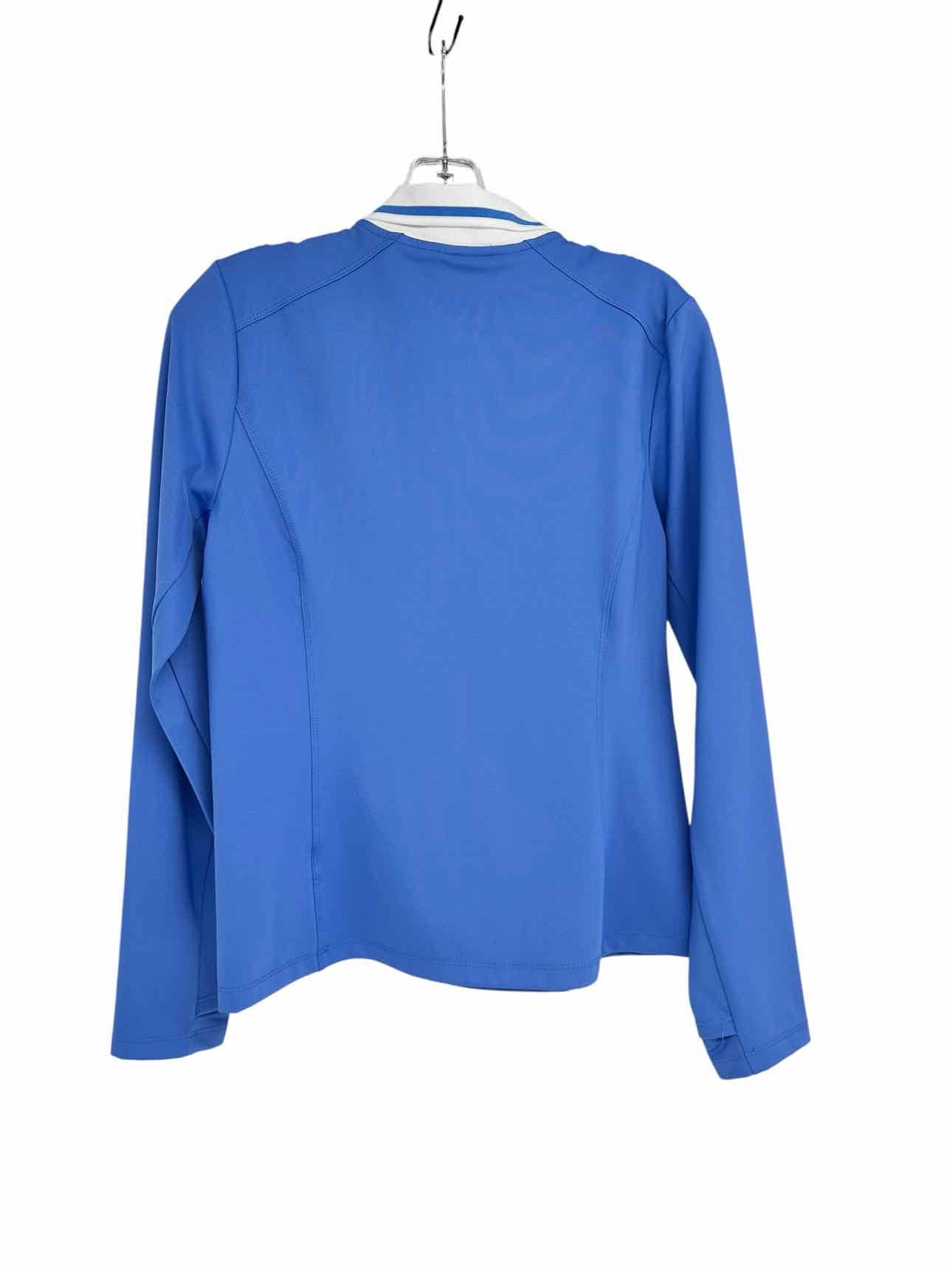 Singrid Olsen Golf & Tennis Long Sleeve Half Zip Polo Blue Size S
