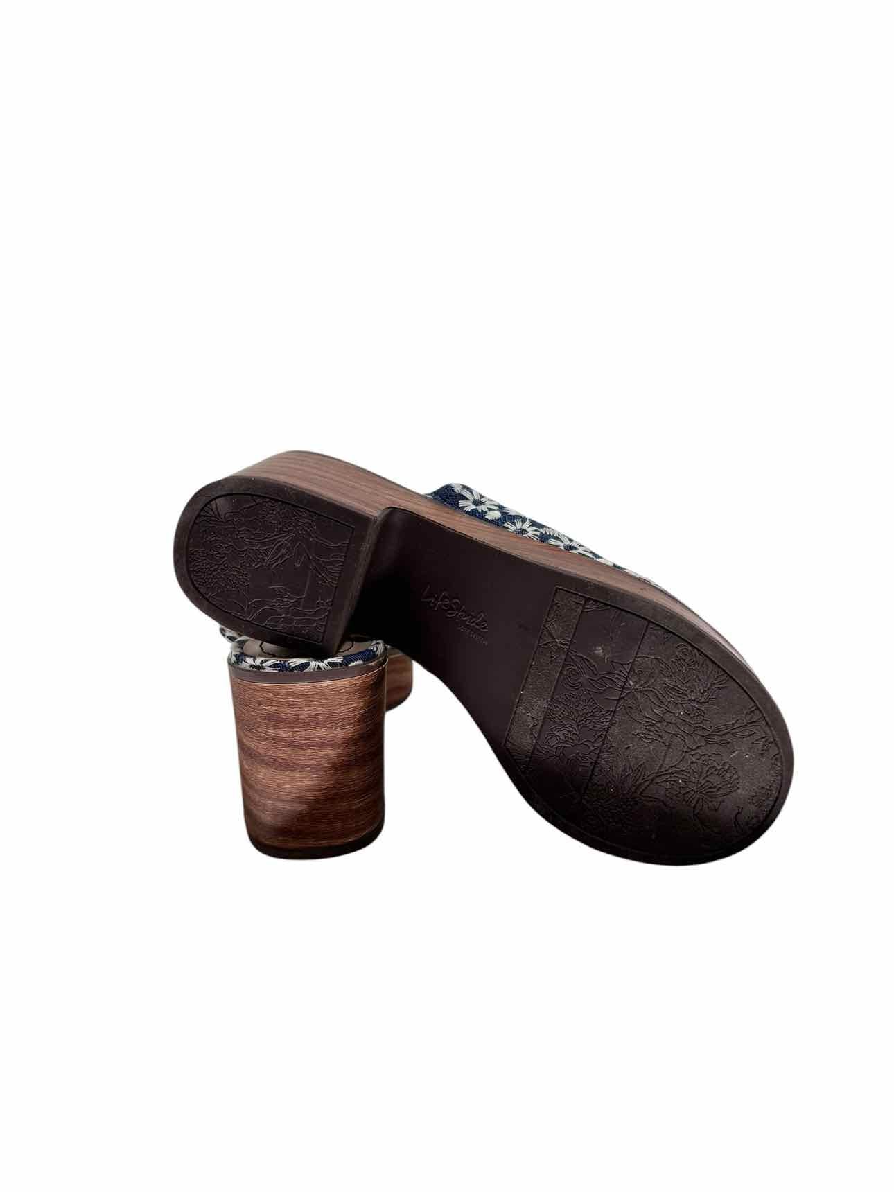 LifeStride Blue Paradise Sandals Shoe Size 7.5
