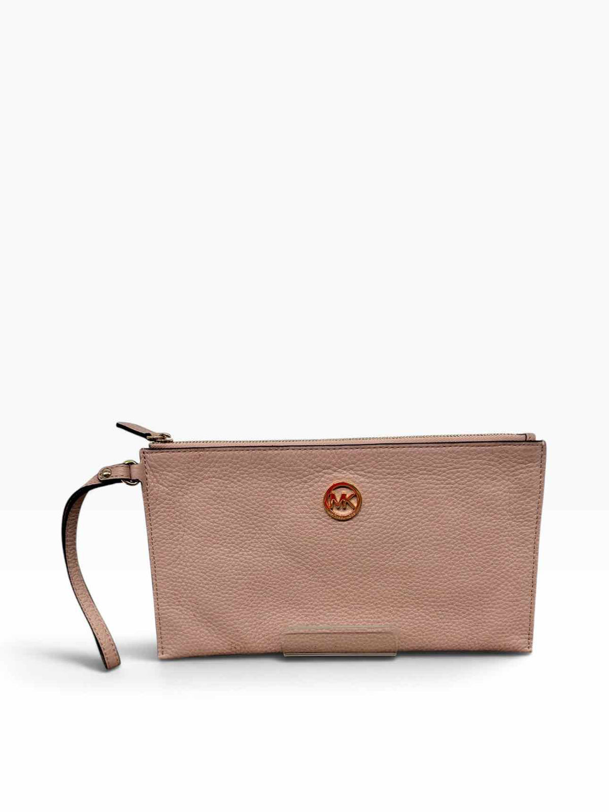 Michael Kors Pink Leather Wristlet