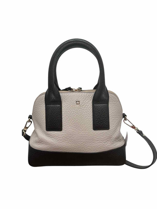 Kate Spade Southport Avenue Small Jenny Satchel Gray & Black