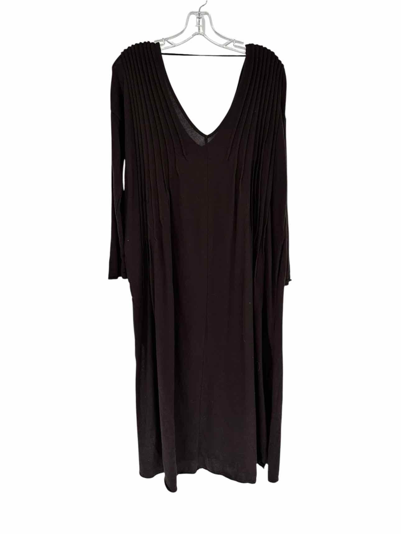 Free People Brown Long Sleeve Sweater Dress Size S