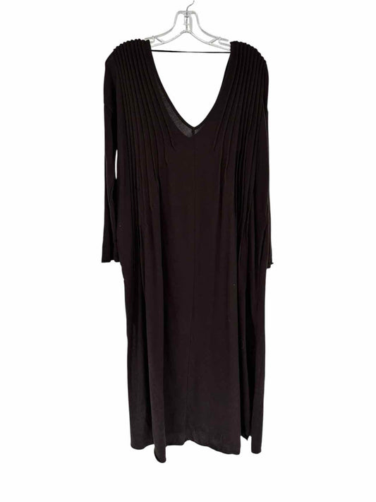 Free People Brown Long Sleeve Sweater Dress Size S