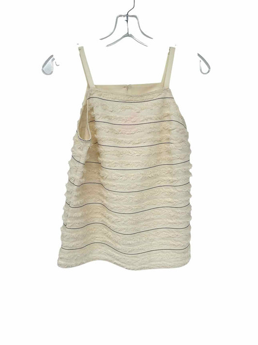 Maeve Anthropologie Off-White Tank Top Size 2