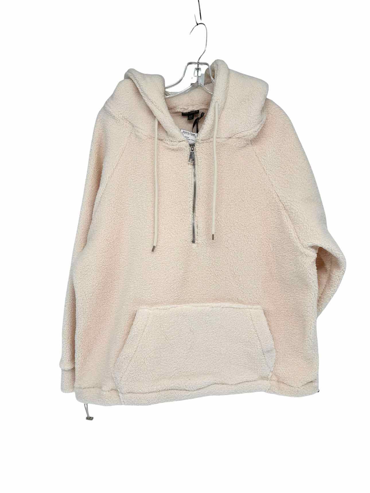 Coco +  Carmen Cream Half-Zip Hoodie Size S/M **NEW**