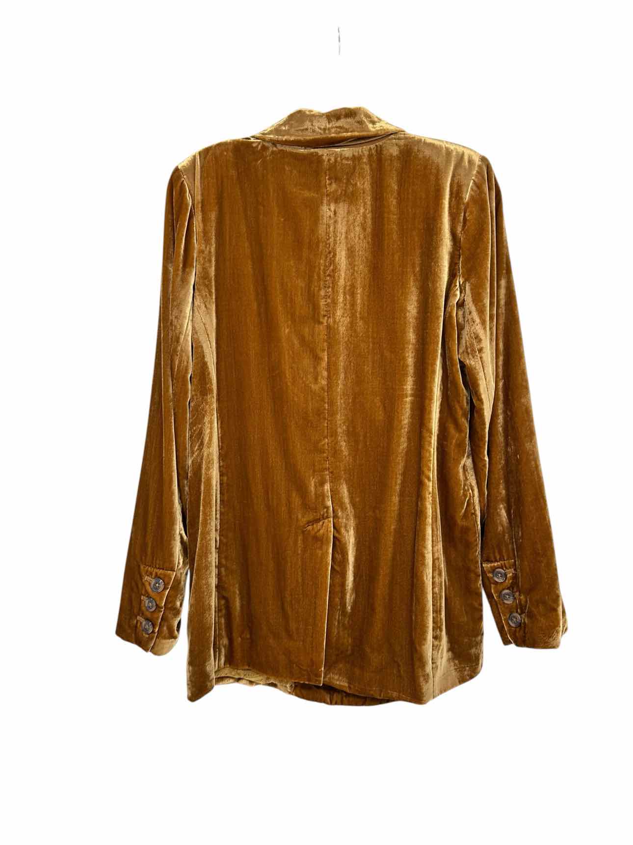 Free People Sharpie Double Breasted Blazer Rust Size XS